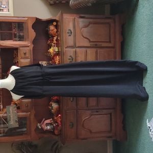 Haoduoyi black strapless maxi dress. Size XXL